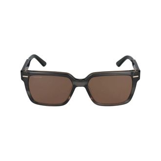 Calvin Klein Sunglasses, male, Gray, 55 MM, Striped Grey Sunglasses Ck22535S 023