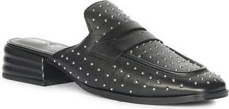 SaintG Sava Stud Mule in Black at Nordstrom, Size 10Us