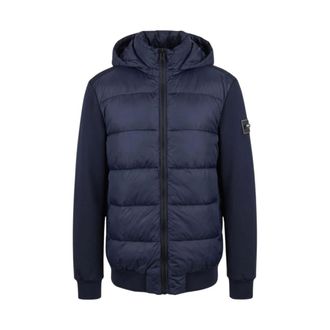 Baldinini Giubbotto imbottito in tinta unita - - Jackets - Uomo - Blu - XL