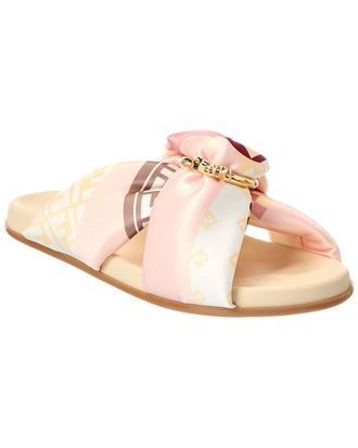 Fendi Fendi Feel Satin Sandal
