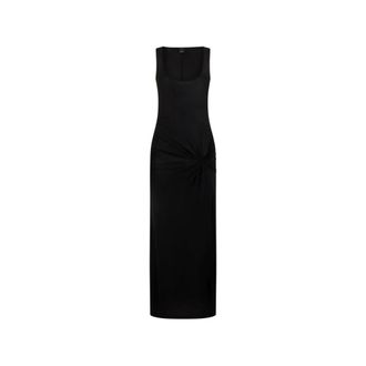 Pinko Maxi Dresses, female, Black, Size: XS Sleeveless Maxi Dress