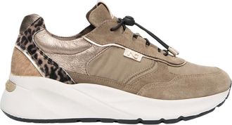 Nero Giardini Sneakers in camoscio- tela e pelle - - Shoes - Donna - Multicolore - 40 EU