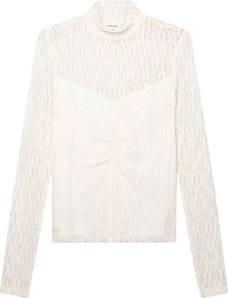 Aaiko AMY PA 136 Top - Dames - Tops - Beige - Maat: L Polyamide