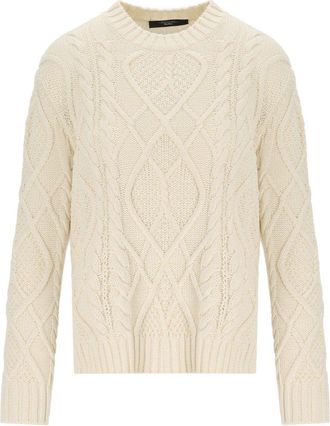 Weekend by Max Mara MAGLIONE GIROCOLLO TENORE ECRU MAX MARA WEEKEND