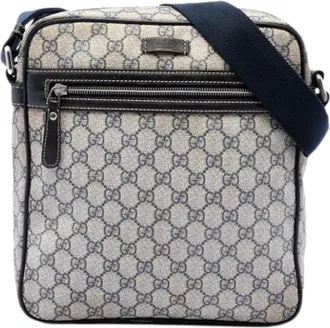 Gucci unisex, Pre-owned, Beige, Maat: ONE Size Leer