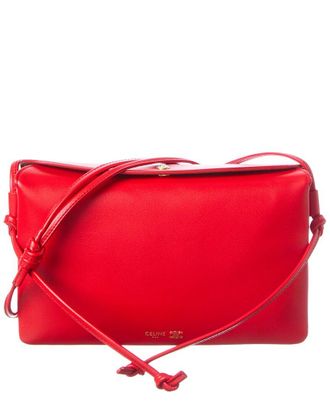 Celine Celine Trio Leather Shoulder Bag