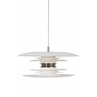 Belid diablo Suspension in Metal and Matt White Diameter 40 Cm