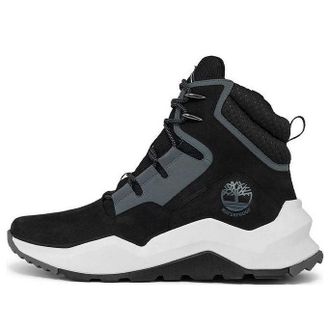 Timberland Madbury Side-Zip Waterproof Boot Black Nubuck A2HHUW