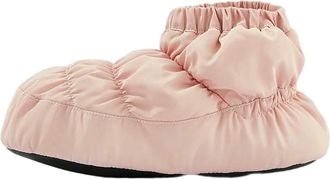 Generic GLDFW Low-top Dance Practice Warm Cotton Warm-up Ballet Cotton Shoes Fleece Soft-Soled Thickened Boots in Winter Pink