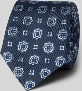 HUGO BOSS Krawatte aus Seiden-Mix in Dunkelblau, Gr&ouml;&szlig;e 1