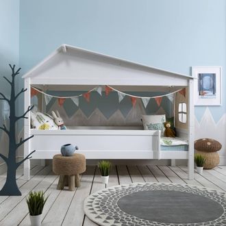N&ouml;a & Nani Inka Treehouse Bed Low in White | Size: Single