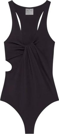 Courr&egrave;ges Mujer, Trajes de ba&ntilde;o, Negro, Talla: S