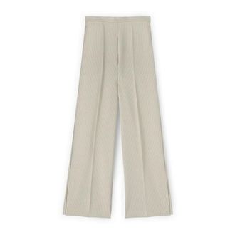 Motivi Broeken, Dames, Wit, XL, Katoen, Wide Broeken