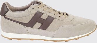 Hogan Sneakers H699 in pelle e suede con logo a contrasto e suola dentellata