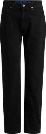 HUGO BOSS Slim-fit jeans in black stretch denim