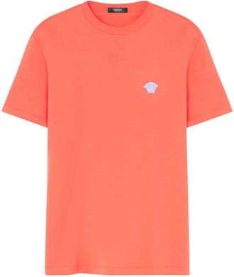 Versace Medusa T-Shirt - men - Cotton - S - Orange