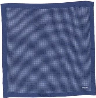 Tom Ford Dot-Print Silk Pocket Square Accessories