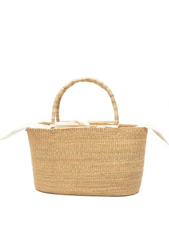 Muu&ntilde; Maxi Echo Straw Bag