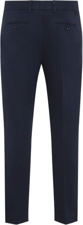 Tom Ford Mens Trousers Navy Cotton