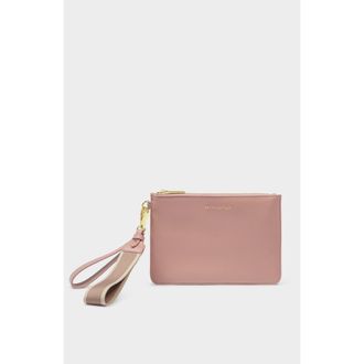 Katie Loxton Hallie Wristlet Pouch in Pink Heather at Nordstrom