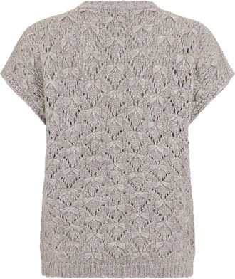 Fabiana Filippi Womens T-Shirt Grey Melange Nylon T-Shirts & Jerseys