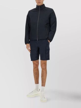 Woolrich waterproof bomber jacket with elastic cuffs