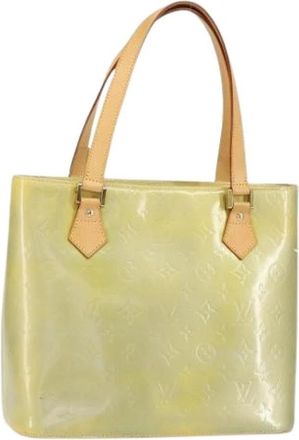 Louis Vuitton Pre-owned Vintage Tote Bag - Dames - Vintage Shopper - Geel - ONE Size - Leer - Vintage