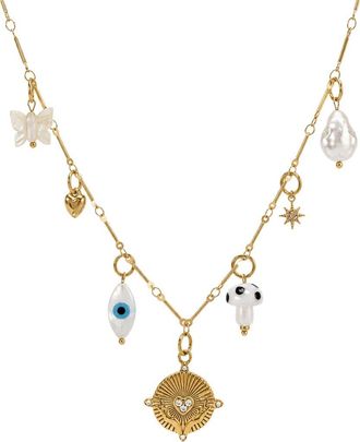 Kozakh Alchemy Charm Necklace in Gold at Nordstrom