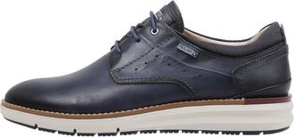 Pikolinos Manacor lace-up shoes in leather for men, blue, 9.5 UK