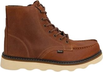 Blauer Nolan Veterlaarzen - Heren - Veterlaarzen - Bruin - 41 EU - Leer - Schoenen