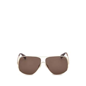 Max Mara Sunglasses, female, Yellow, Size: 60 MM Sunglasses