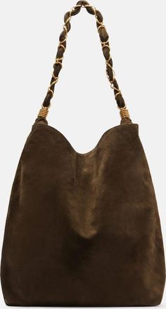 Saint Laurent Borsa a spalla Amalia in suede