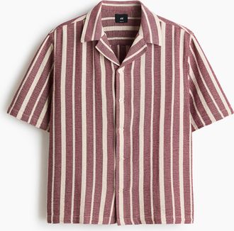 H&M Hemd in Regular Fit - Red