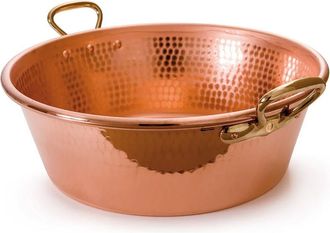 Bloomingdale's MPassion 17.4 Qt. Hammered Jam Pan, Bronze Handle