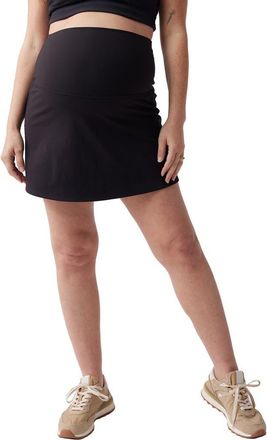 Ingrid & Isabel Maternity Skort in Black at Nordstrom, Size X-Large