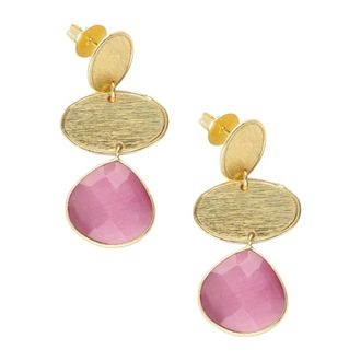 Lott. Gioielli Qu Triple Element With Drop M - Dames - Oorbellen - Veelkleurig - ONE Size - Accessoires