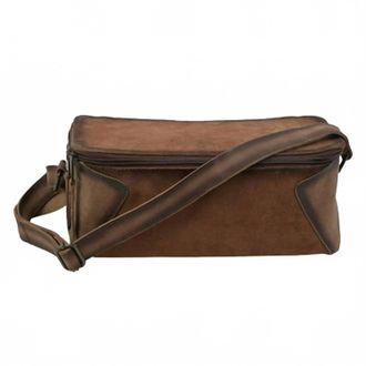 StS Ranchwear Womens Baroness Maddi Makeup Carryall Bag In Distressed Brown