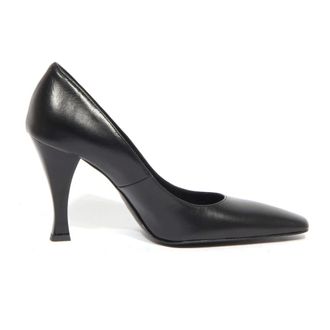 Moschino Pumps, female, Black, 5 UK, Love Shoes Black Leather Heels