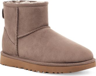 UGG Womens Classic Mini II Genuine Shearling Lined Boot in Crbo at Nordstrom Rack, Size 5