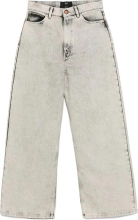 3x1 Wijde Pijp Skater Jeans - Dames - Loose Fit Jeans - Grijs - W24 - Katoen - Jeans