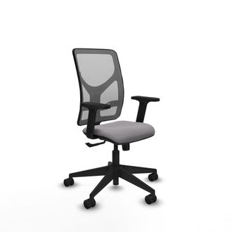 Piqueras y Crespo Silla De Oficina Piqueras Y Crespo Motilla Gris Similpiel C&oacute;moda