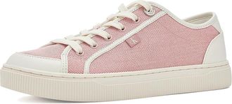 Calvin Klein Lorean Womens Shoes Medium Pink/White : 5.5 M, Faux Leather