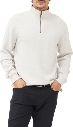 Rodd & Gunn Alton Ave Regular Fit Pullover Sweatshirt in Ice Grey Marle at Nordstrom, Size Xxx-Large