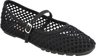 Mia Kora Mary Jane Flat in Black at Nordstrom, Size 7.5