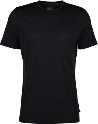 Stoic MerinoChill MMXX. G&ouml;teborg Tee Merinoshirt f&uuml;r Herren | schwarz
