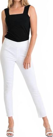 Joseph Ribkoff Slim Pants In White