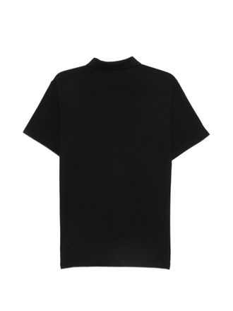 Valentino Gold-Tone VLogo Piqu&eacute; Polo - Black
