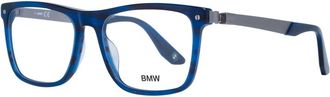 BMW Bmw, Accessoires, Heren, Blauw, ONE Size, Blauwe Mannen Optische Monturen Multicolor Metaal Kunststof