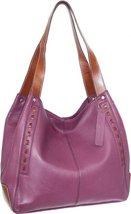 Nino Bossi Alyssa Durable Leather Satchel