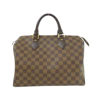 Louis Vuitton Pre-owned Handbags, female, Brown, Size: ONE SIZE Pre-owned Damier Speedy Handbag